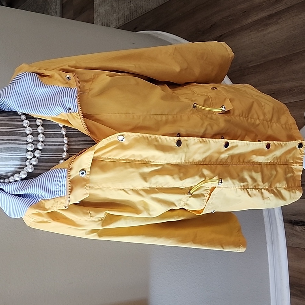 Yellow Bloggerlove Hooded Women's Jacket
